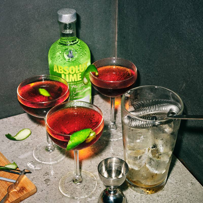 Absolut Lime Vodka 50ml
