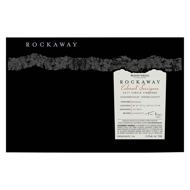 Rodney Strong Rockaway Vineyard Cabernet Sauvignon 750ml