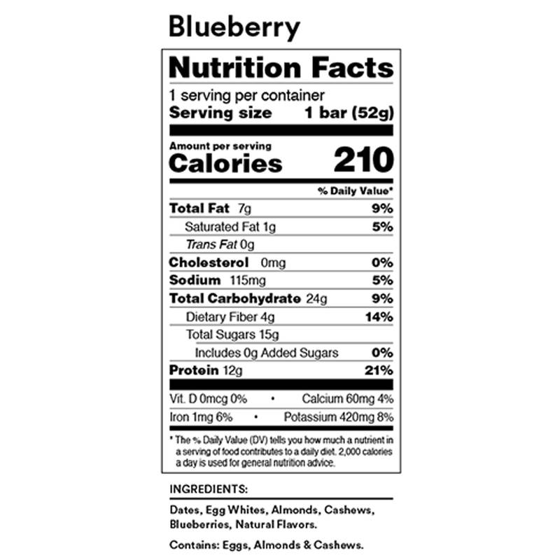 RXBar Blueberry Protein Bar 1.83oz