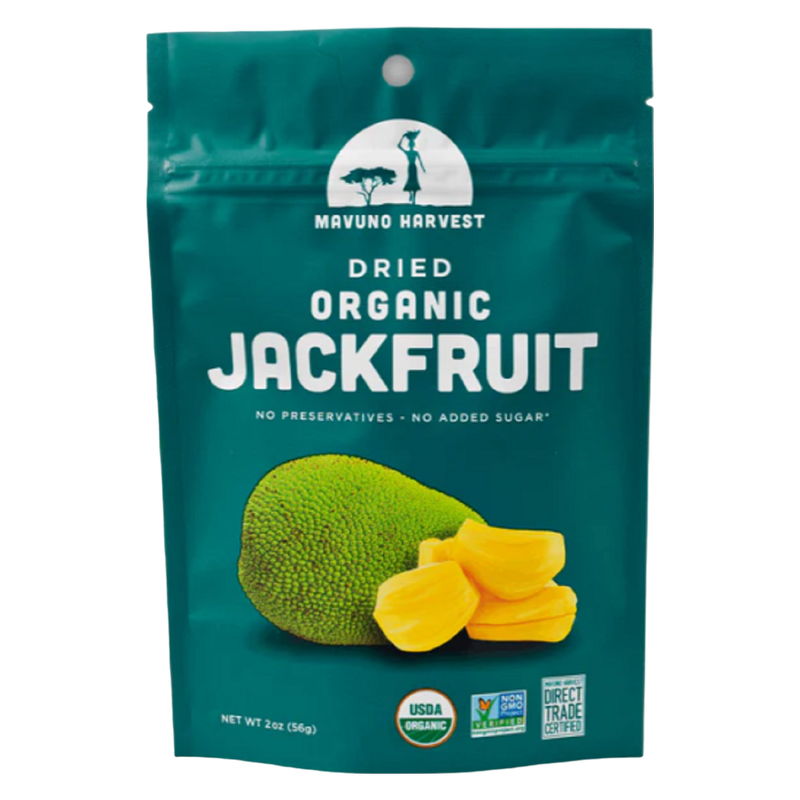 Mavuno Organic Dried Jackfruit, 2oz