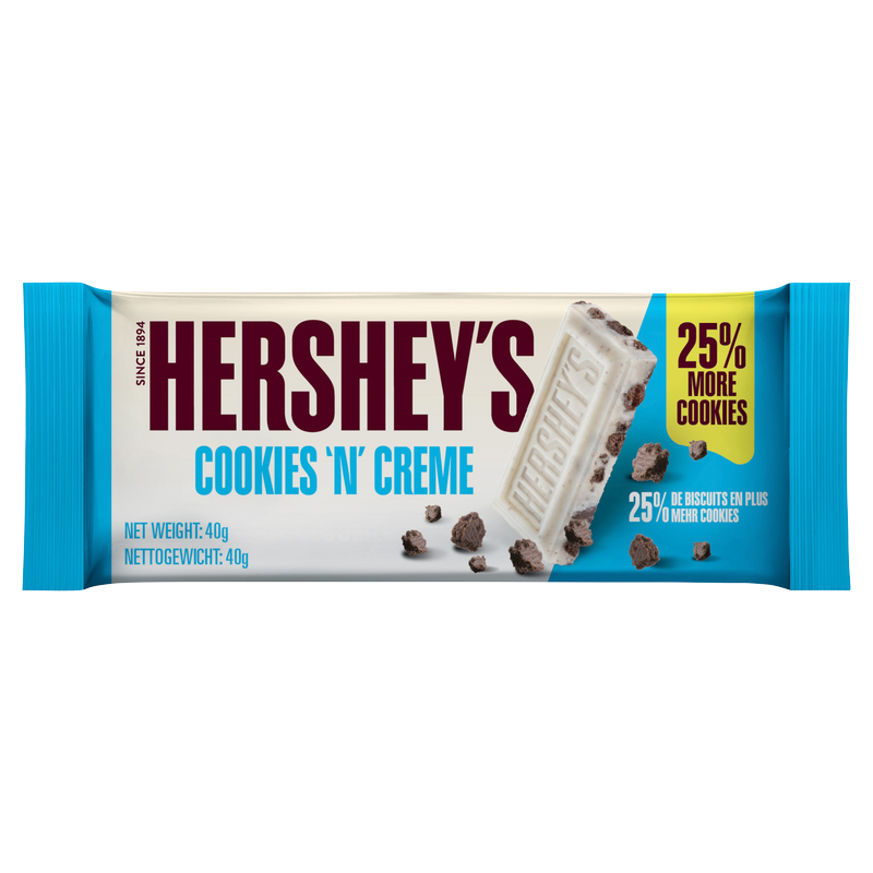 Hershey's Cookies 'n' Cream, 40g