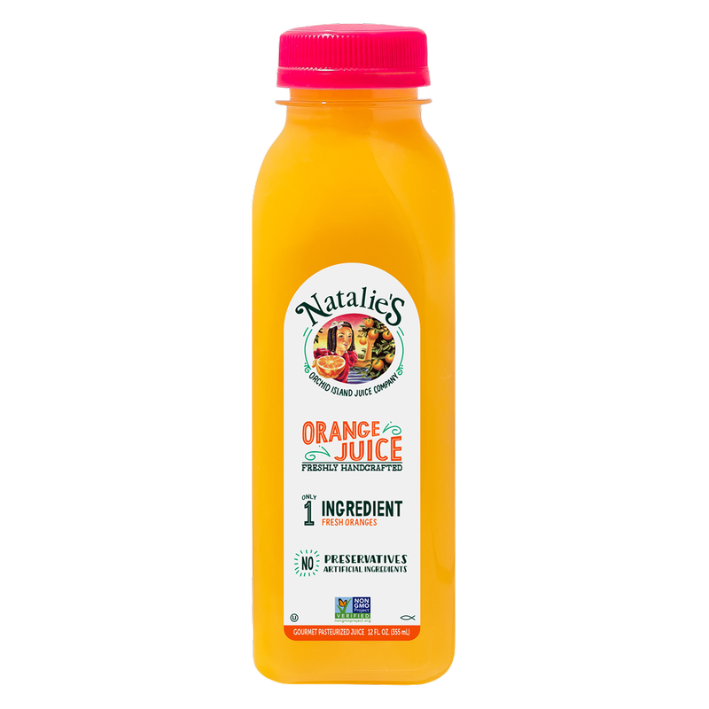 Natalie's Orchid Island Orange Juice 12oz Btl Delivered In As