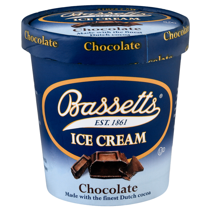 Bassetts Chocolate Ice Cream Pint 16oz