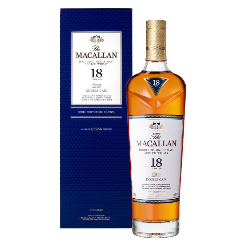 Macallan 18 Yr Double Cask 750ml (86 Proof)