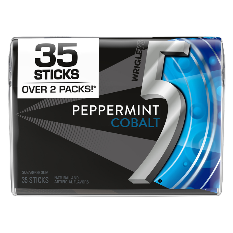 5 Gum Peppermint Cobalt Sugarfree, 35ct