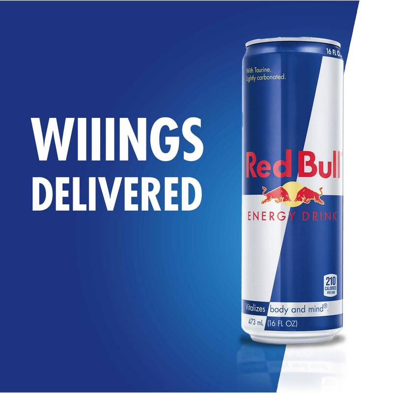 Red Bull Energy Drink 16oz Can