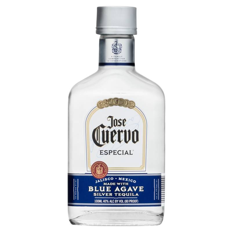 Jose Cuervo Especial Silver Tequila 100ml (80 Proof)