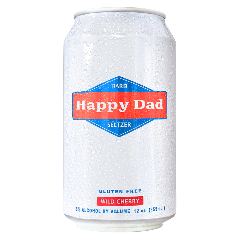 Happy Dad Hard Seltzer Wild Cherry 12pk 12oz Can 5.0% ABV