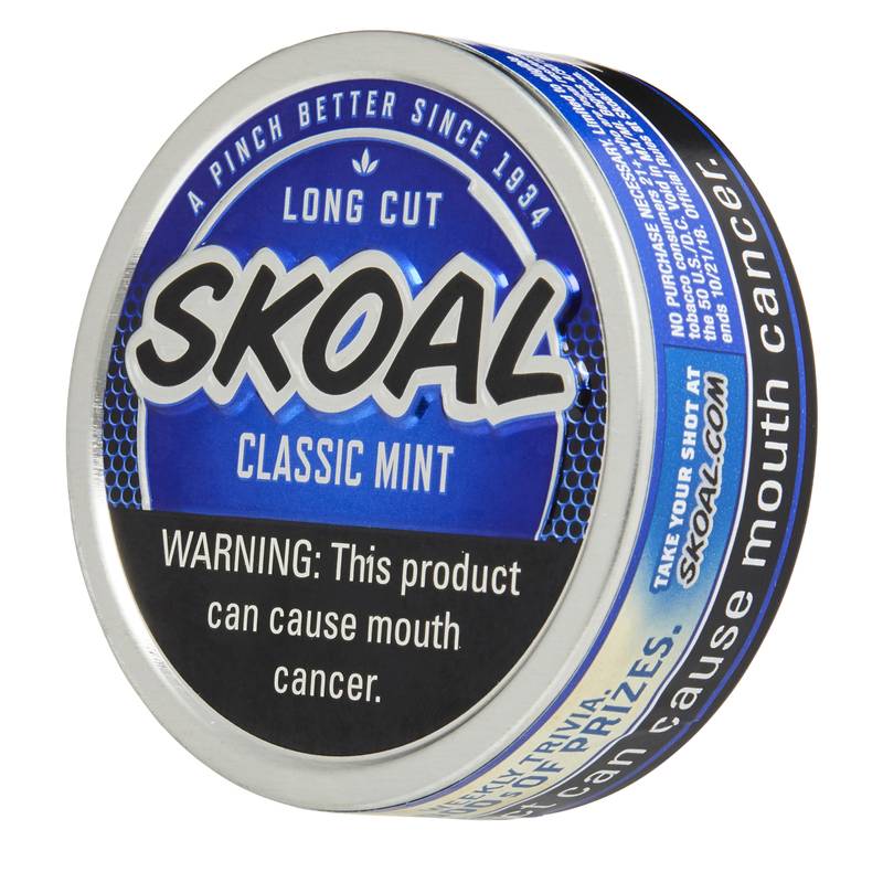Skoal Classic Mint Long Cut Chewing Tobacco 1.2oz