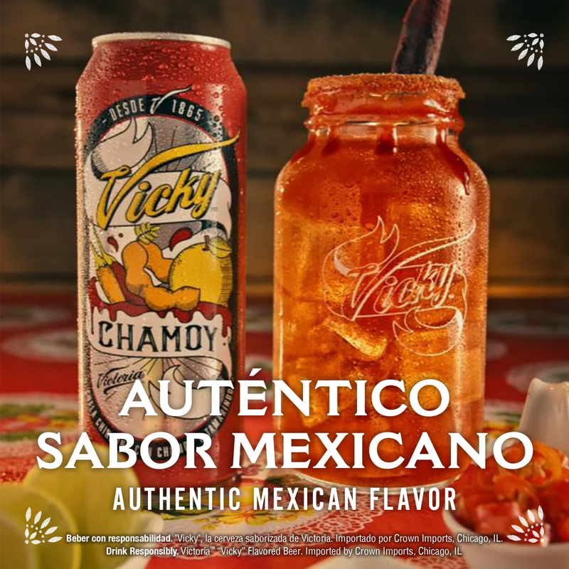 Victoria Vicky Chamoy 24oz Can 3.5% ABV