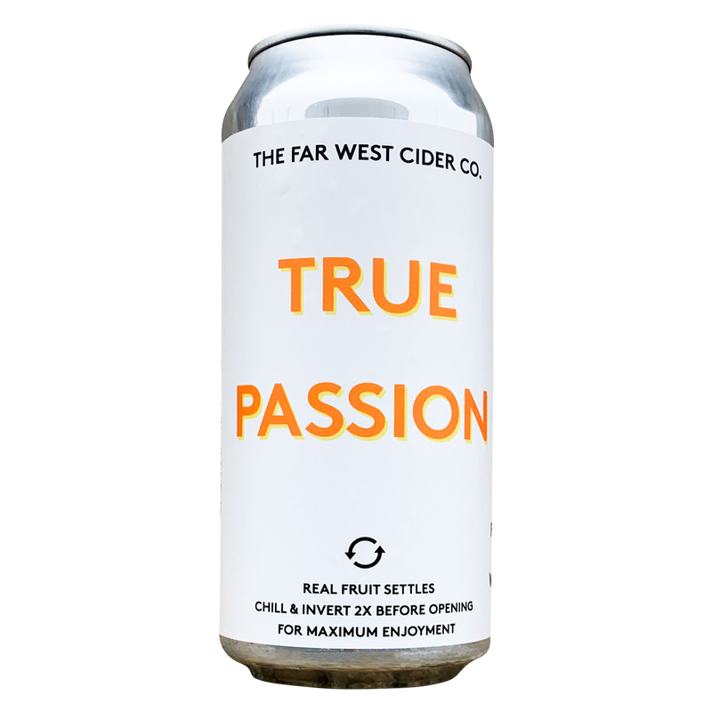 Far West Cider Co. Seasonal - True Passion Single 16oz Can