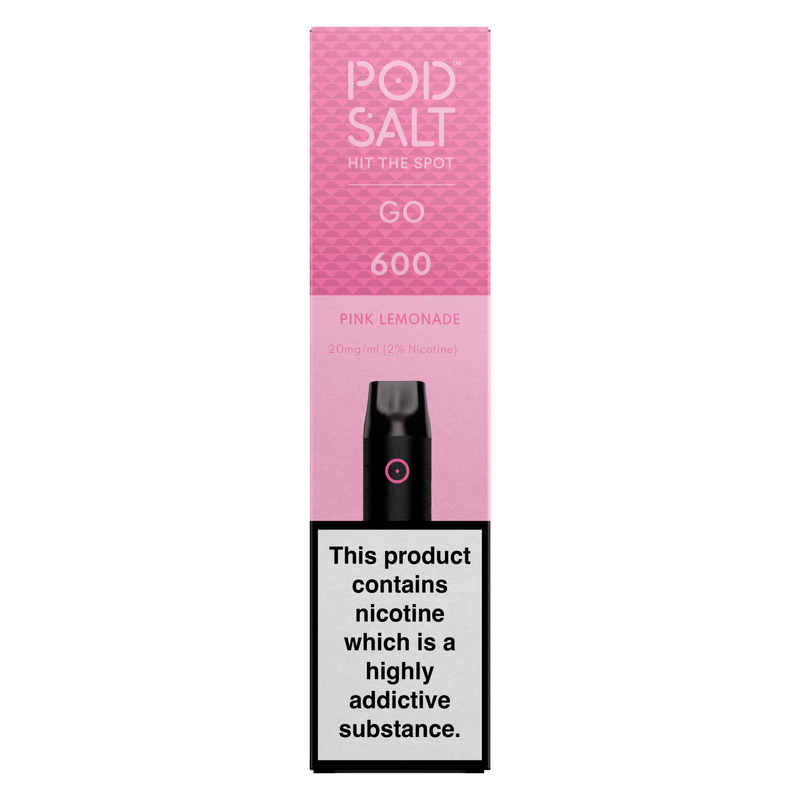 Pod Salt Go 600 Pink Lemonade, 1pcs