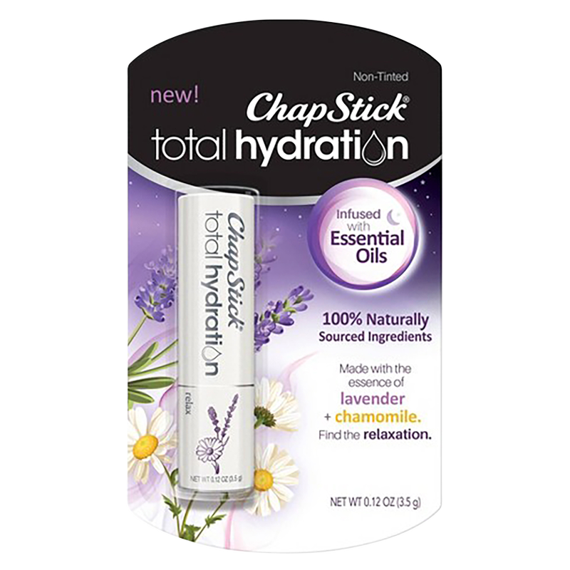 Chapstick Total Hydration Relax Essential Oils .12oz