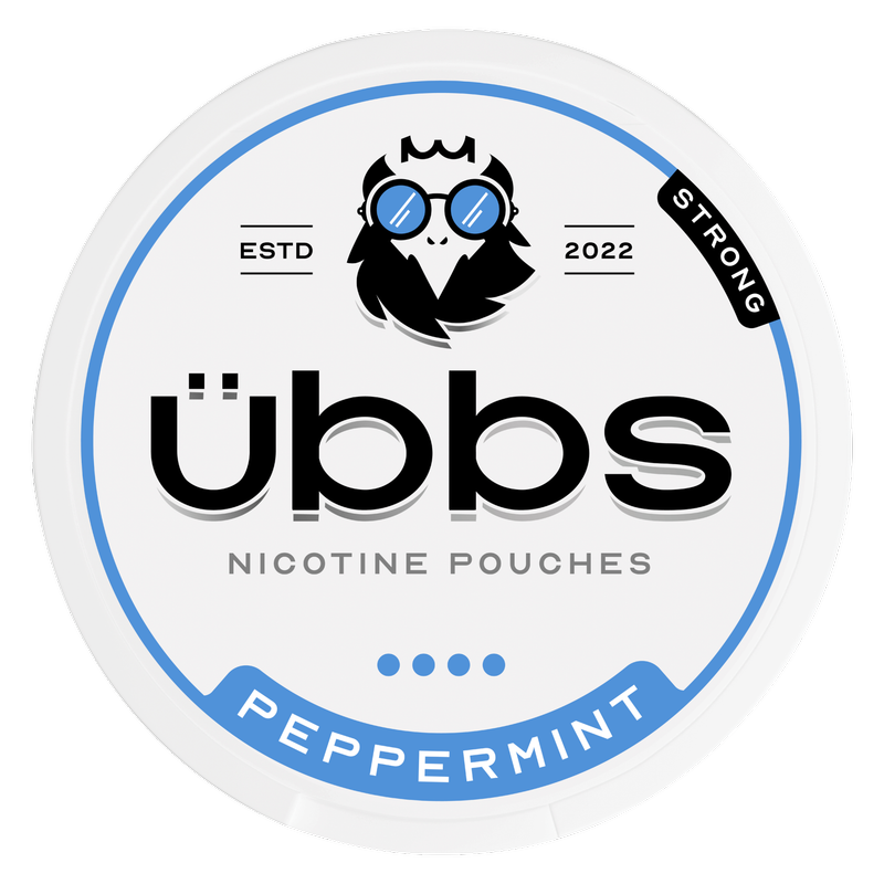 Ubbs Peppermint Nicotine Pouches Strong, 20pcs