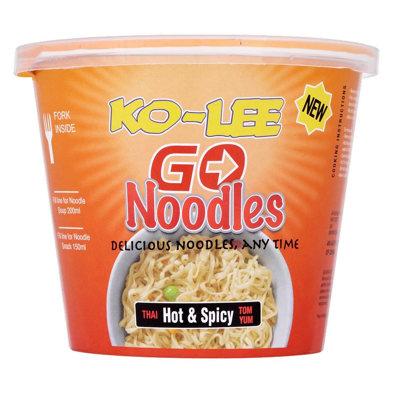 Ko-Lee Go Noodles Thai Hot & Spicy Tom Yum, 65g