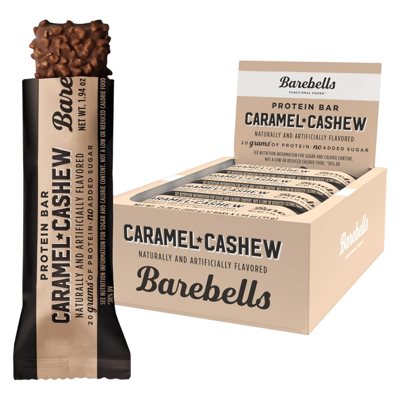 Barebells Caramel Cashew Protein Bar Case 12ct