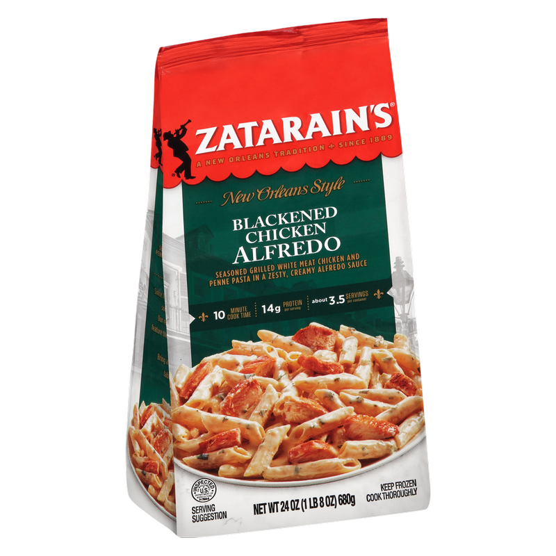 Zatarain's Frozen Blackened Chicken Alfredo, 24 oz 