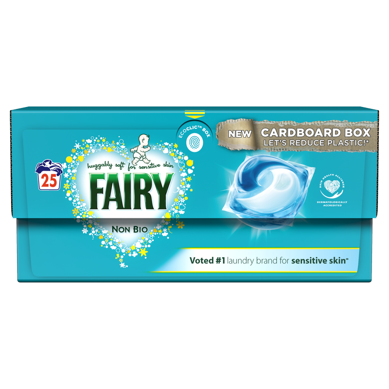Fairy Non Bio Washing Pods, 25pcs