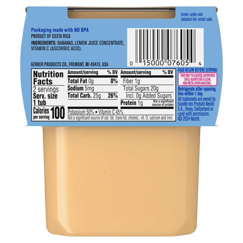 Gerber 2nd Foods Banana 2ct