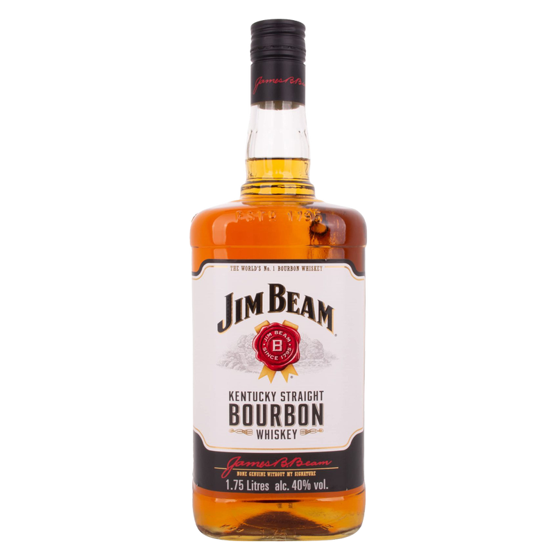 Jim Beam Bourbon Whiskey 1.75L (80 Proof)