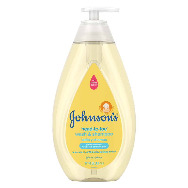 Johnson’s Head-to-Toe Wash & Shampoo, 27.1 fl oz
