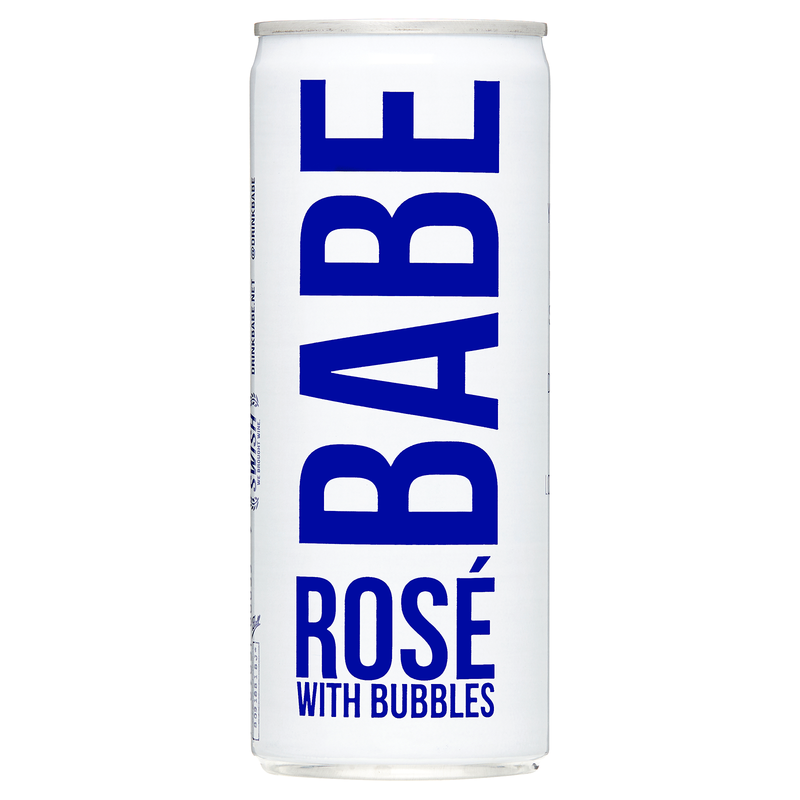 Babe Rose Bubbles 4pk 250 ml Can