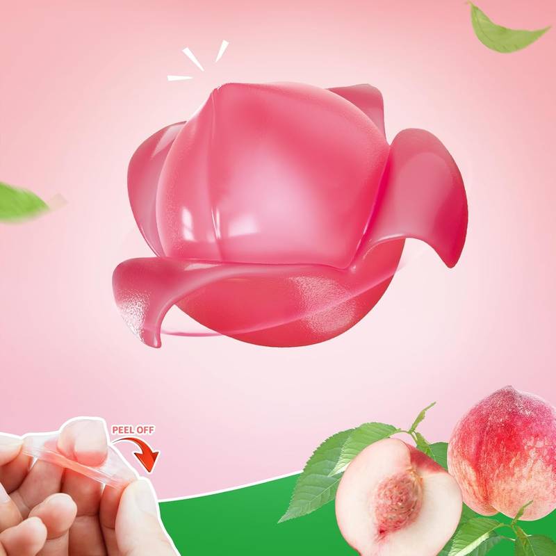 Amos Peelerz Gummy Peach, 6 oz
