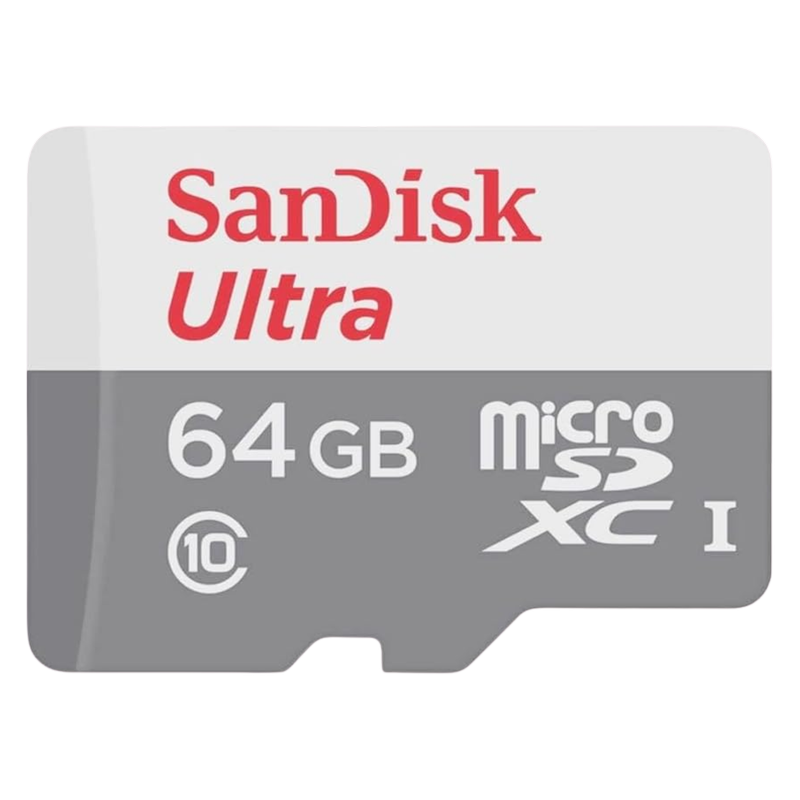 SanDisk 64GB Ultra MicroSDXC Card Class 10 100MB/s, 1pcs
