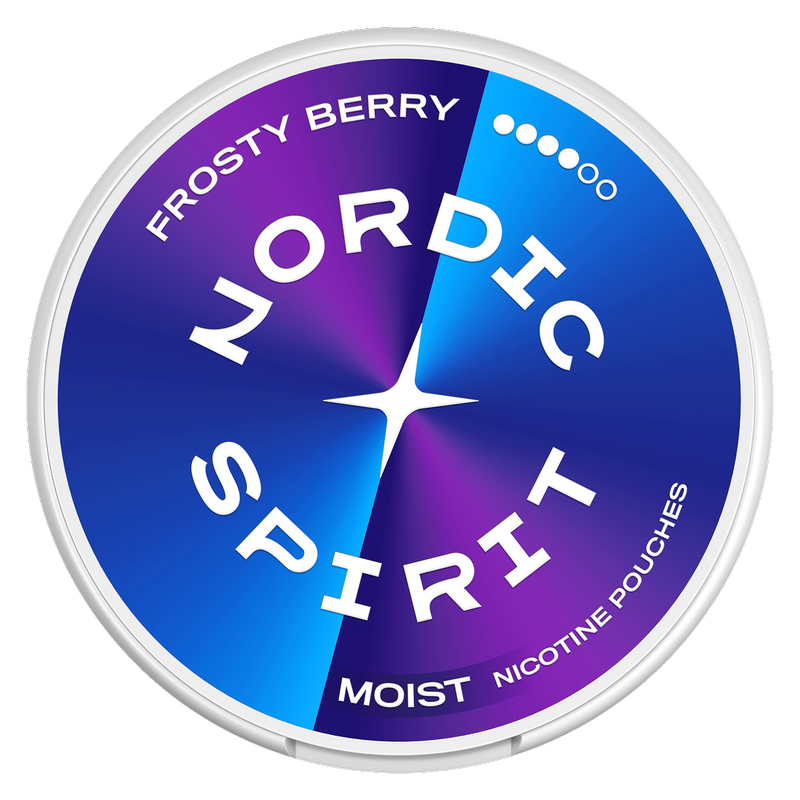 non flavoured vape Nordic Spirit Nicotine Pouches Frosty Berry (11mg), 20pcs : fast delivery  by App or Online