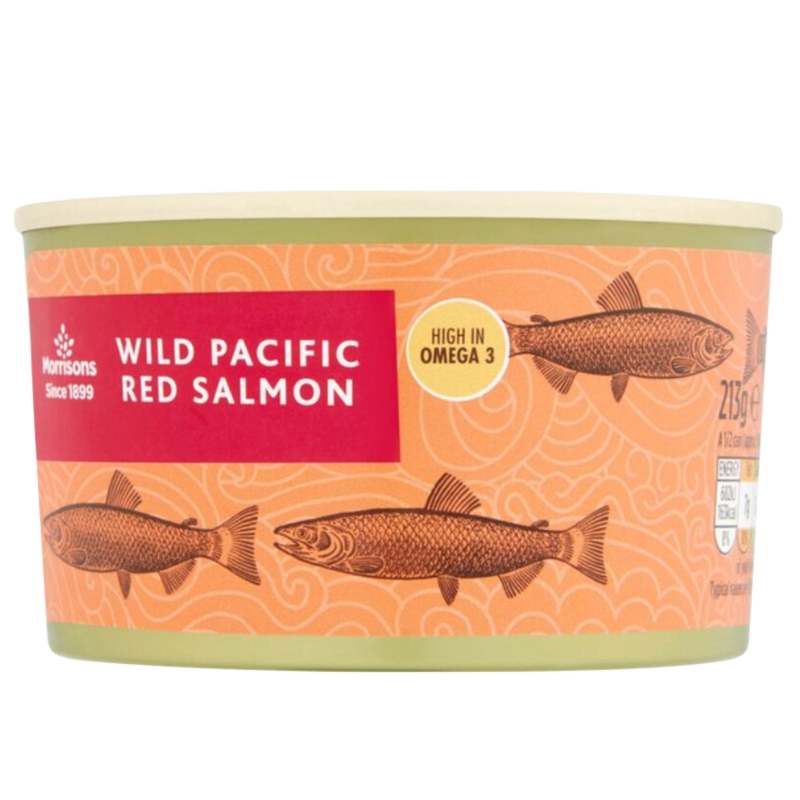Morrisons Wild Pacific Red Salmon, 213g