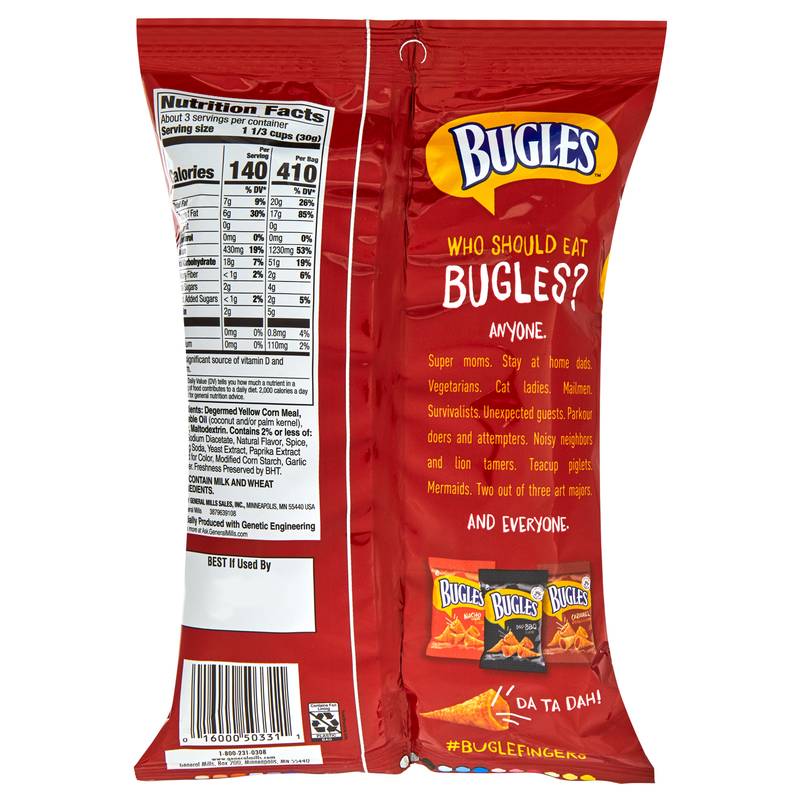 Bugles Hot Buffalo 3oz
