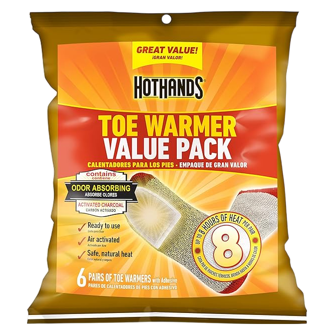 HotHands Toe Warmers,  6 Pair