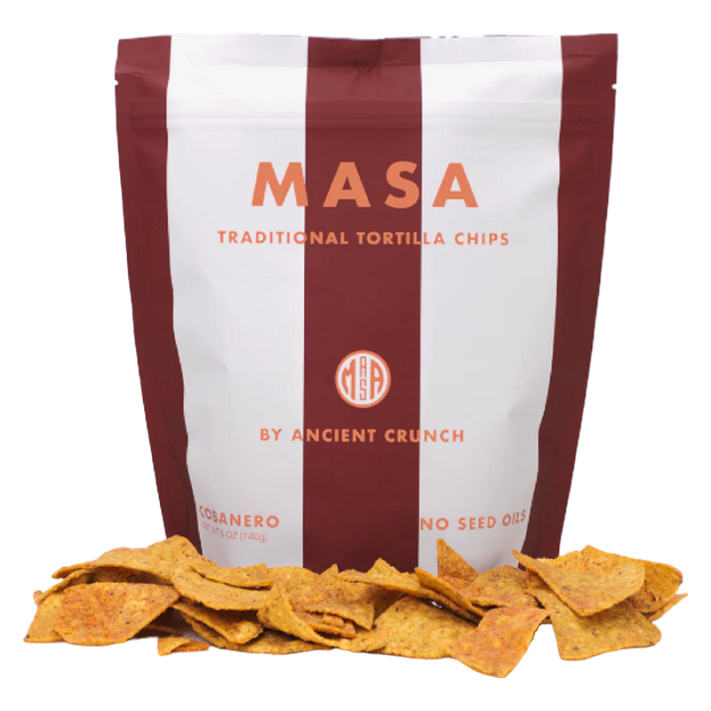 MASA Traditional Tortilla Chips, Seed-Oil Free, Cobanero  - 2oz