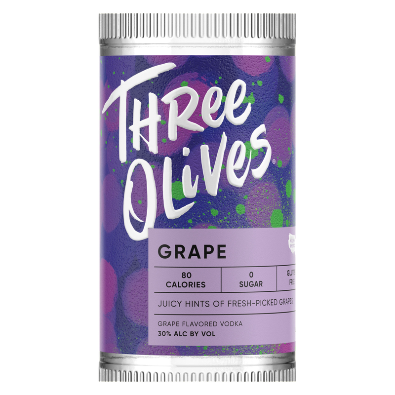 Three Olives Vodka Grape 1L (60 Proof)