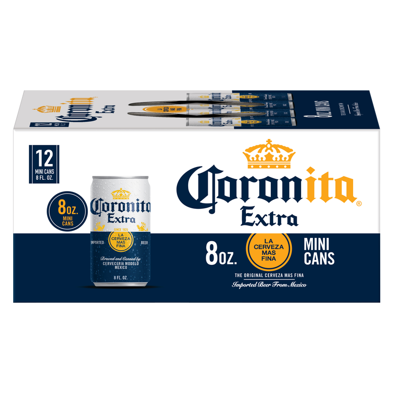 Corona Extra Coronita 12pk 8oz Can 4.6% ABV