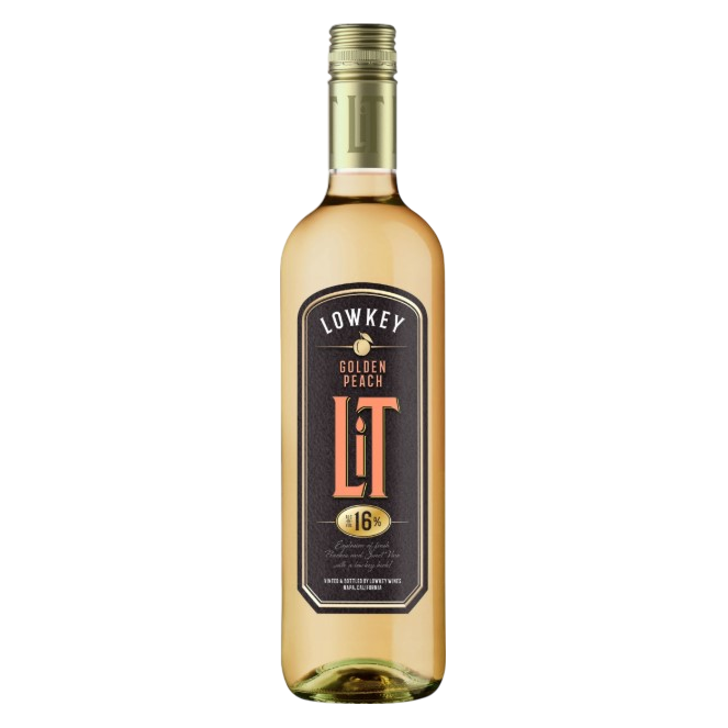 Lowkey Lit Golden Peach 750ml