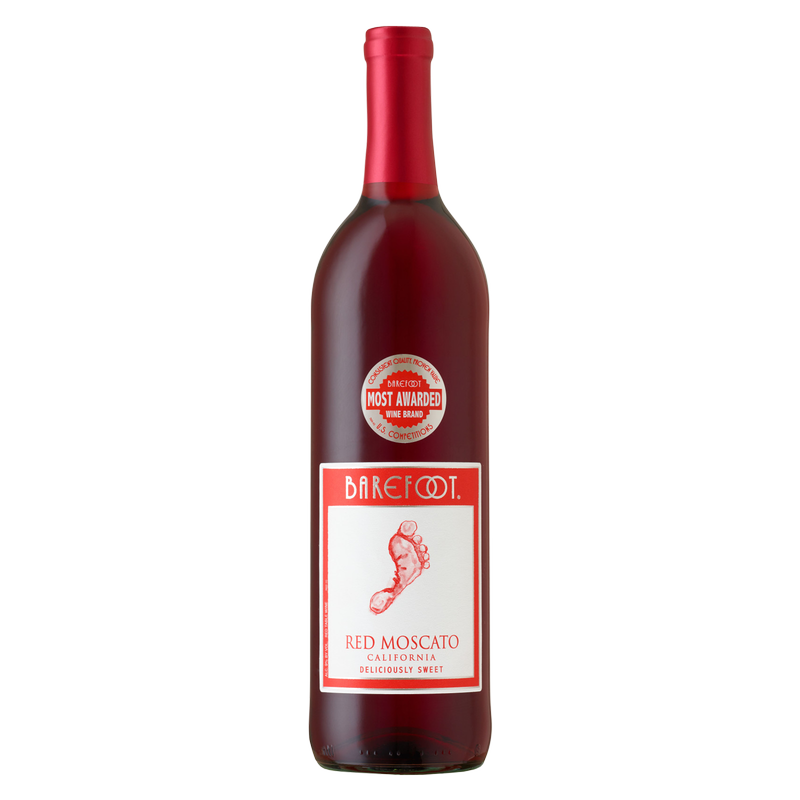 Barefoot Moscato Red 750 Ml