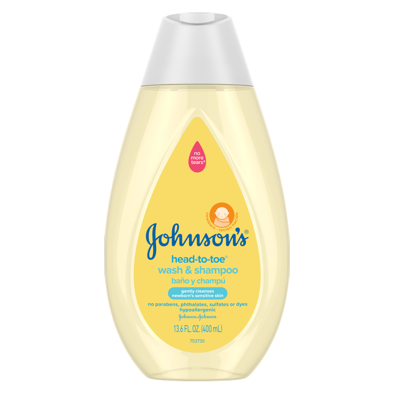 Johnson's Head-to-Toe Wash & Shampoo 13.6oz