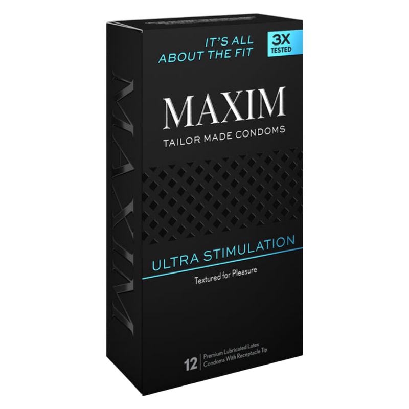 MAXIM Ultra Stimulation Condoms 12pk