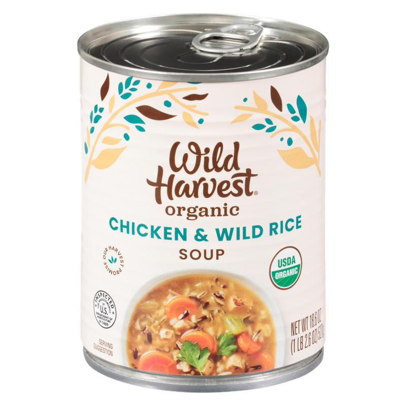 Wild Harvest Organic Chicken & Rice Soup 18.6oz