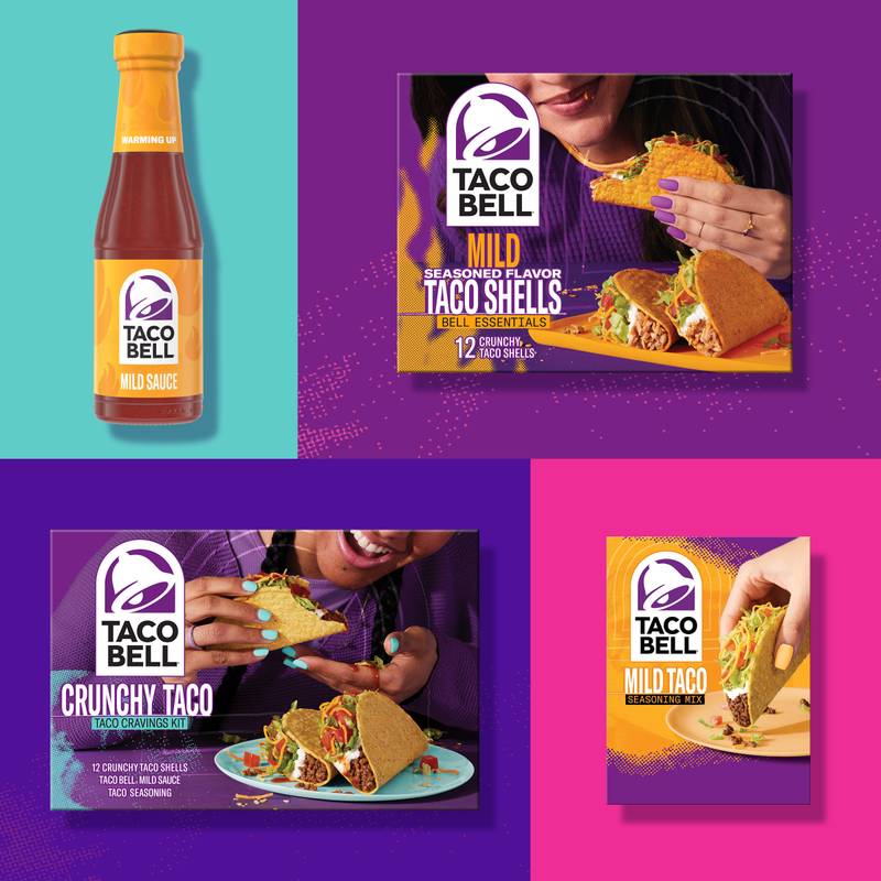 Kraft Heinz Taco Bell Mild Seasoning Mix, 1oz.