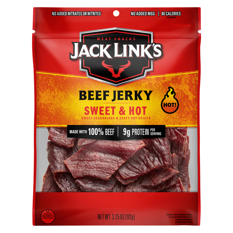 Jack Link's Sweet & Hot Beef Jerky 3.25oz