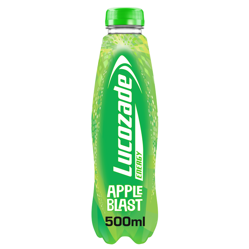 Lucozade Energy Drink Apple Blast, 500ml