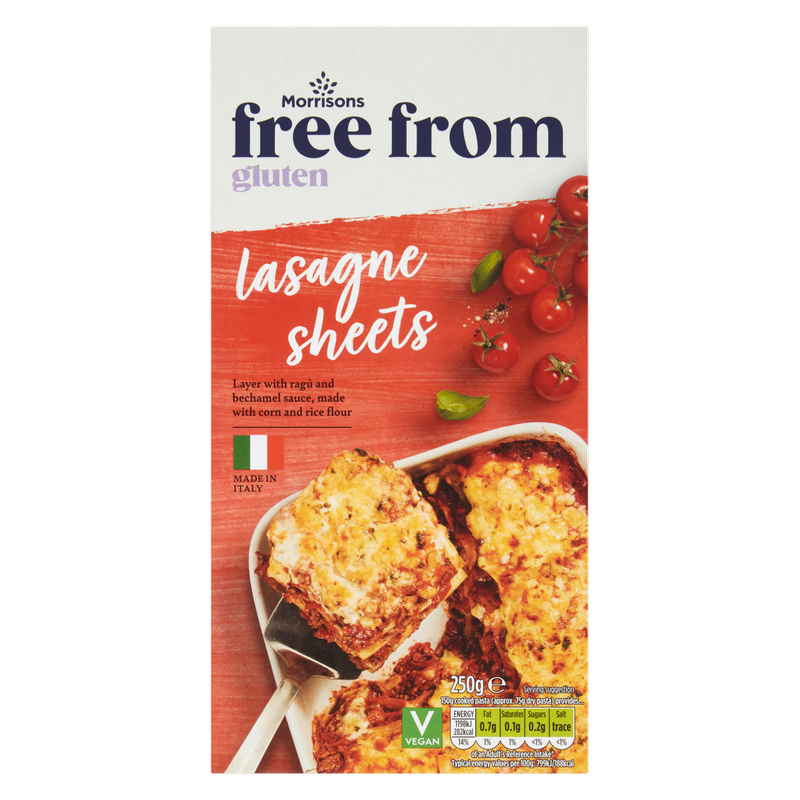 Morrisons Free From Lasagne Sheets, 250g