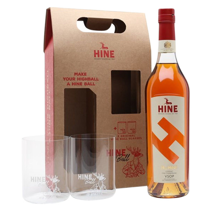 Hine VSOP Cognac Gift Pack 750ml