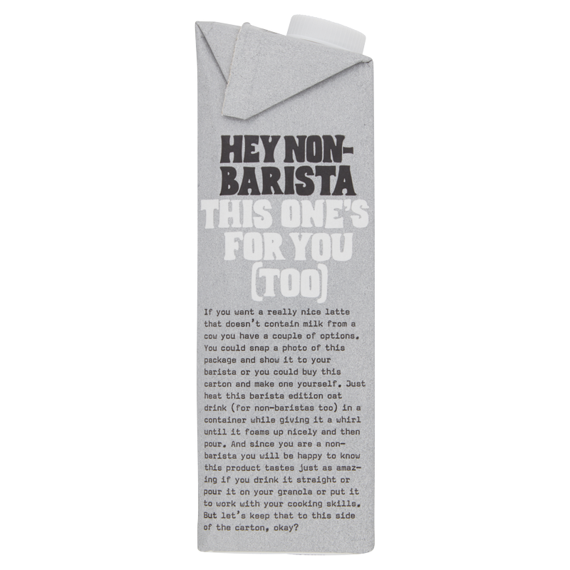 Oatly Oat Drink Barista Edition, 1L