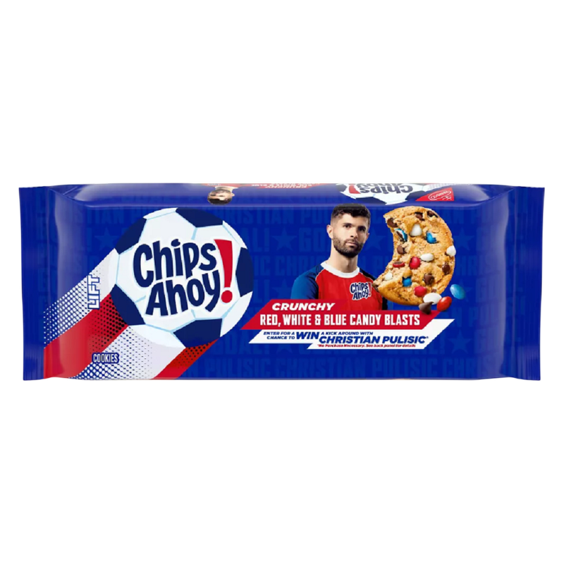 Chips Ahoy! Crunchy, Red White & Blue, 9.5 oz