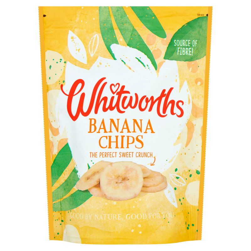 Whitworths Banana Chips, 175g
