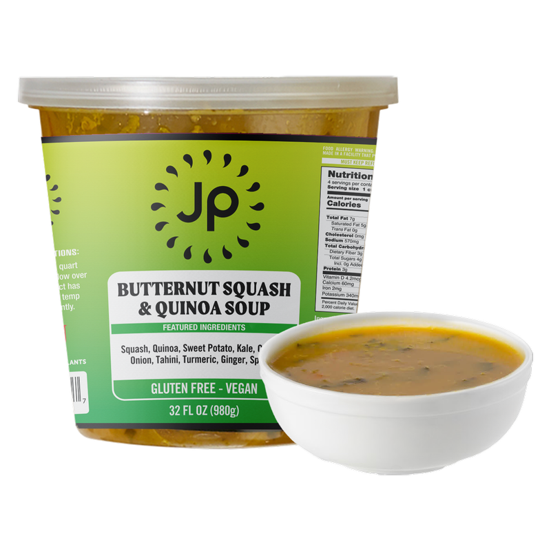 Juice Press Butternut Squash and Quinoa Soup 32oz