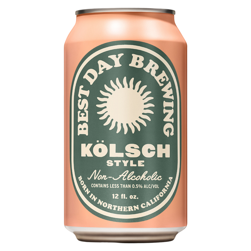 Best Day Brewing Kolsch Non-Alcoholic 6pk 12oz Cans